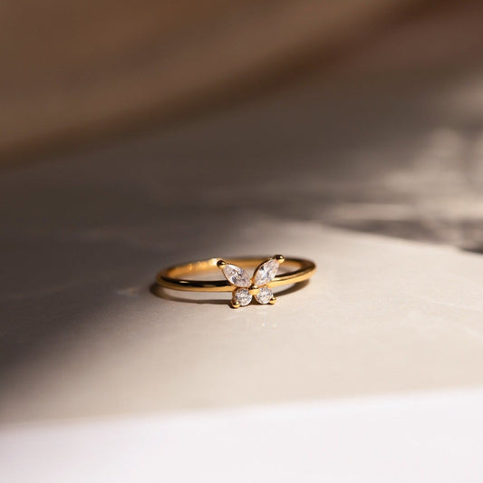 Mariposa – Bague Diamant Élégante