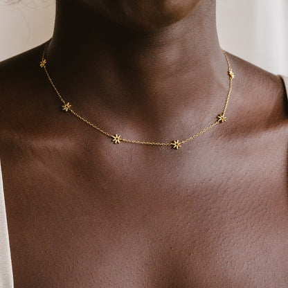 Collier Fleurs d'Enfance - Collier Perles Marguerites