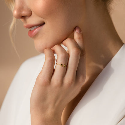 Diana – Bague Duo Marquise et Baguette