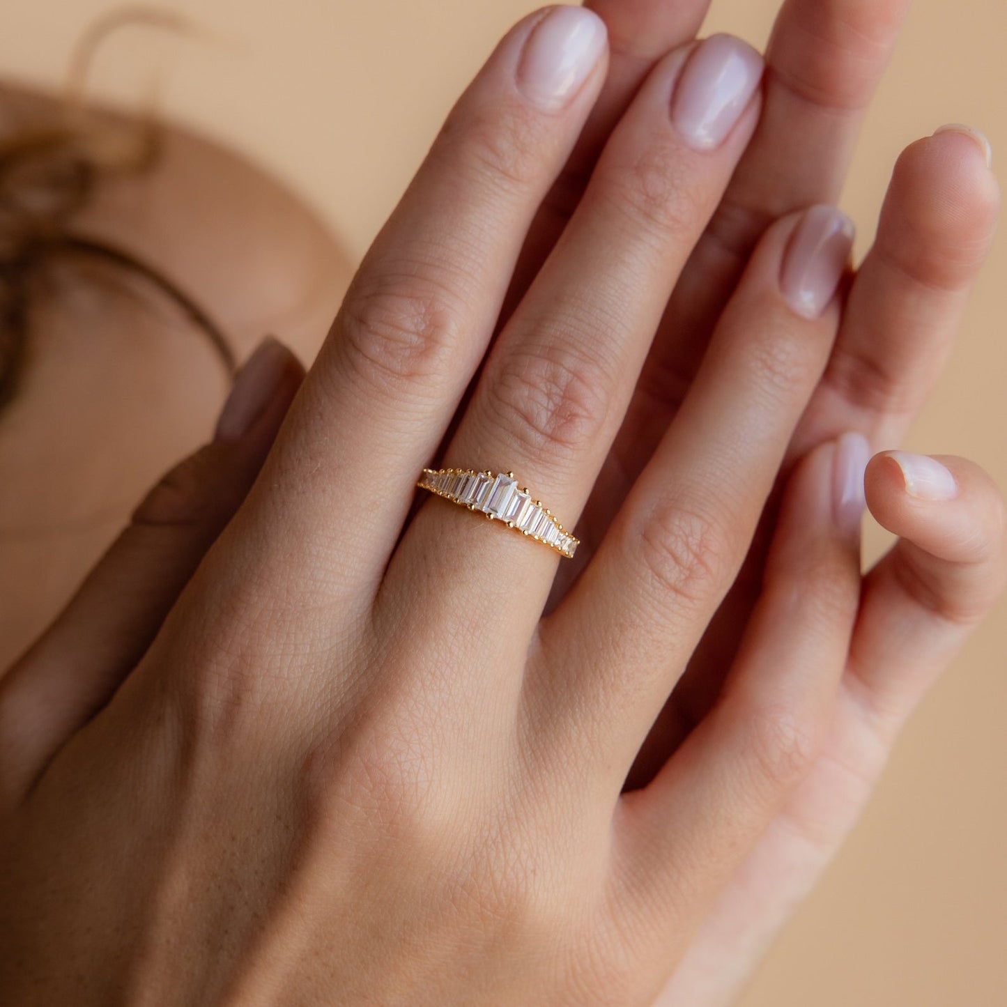 Julien – Bague Diamant Style Art Déc
