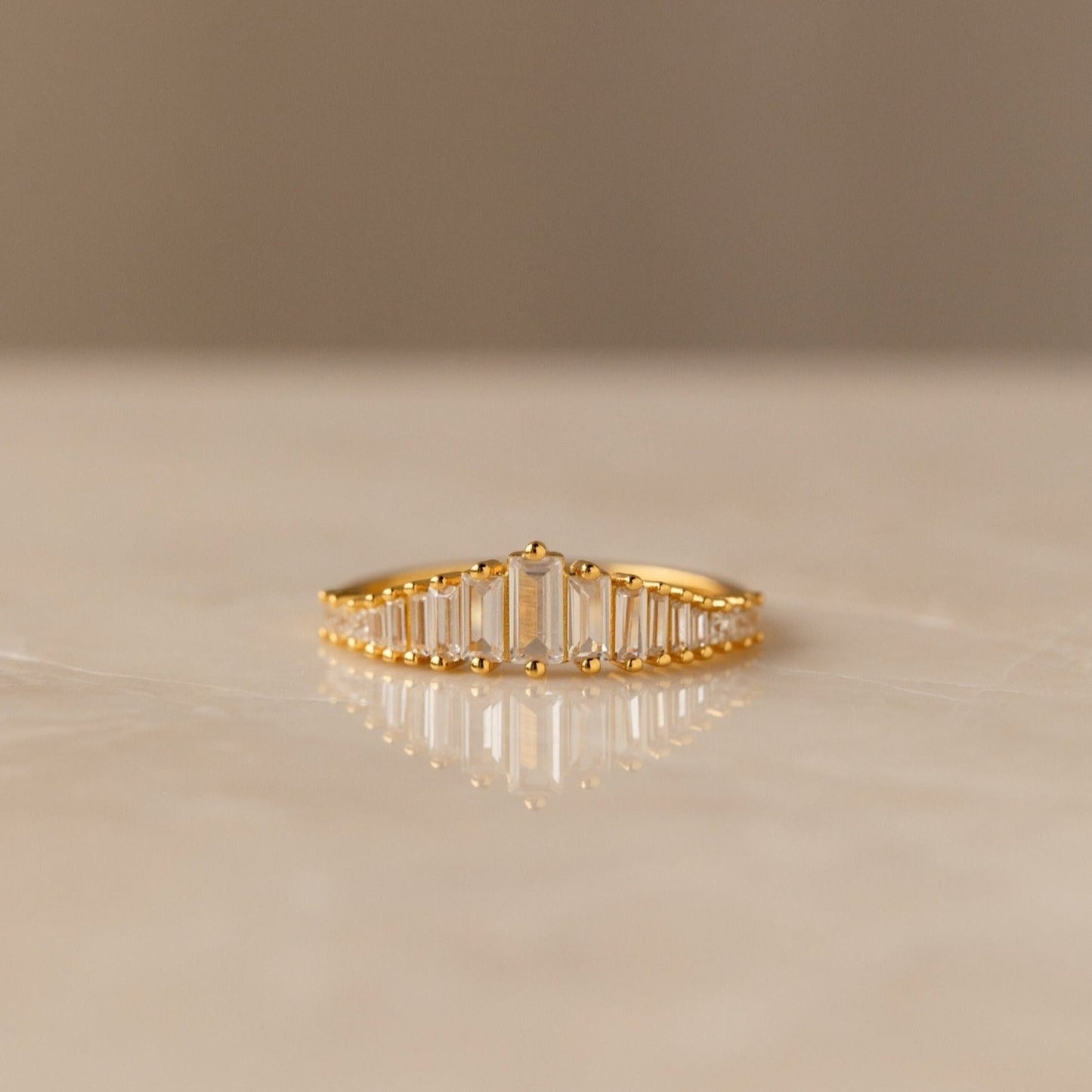 Julien – Bague Diamant Style Art Déc