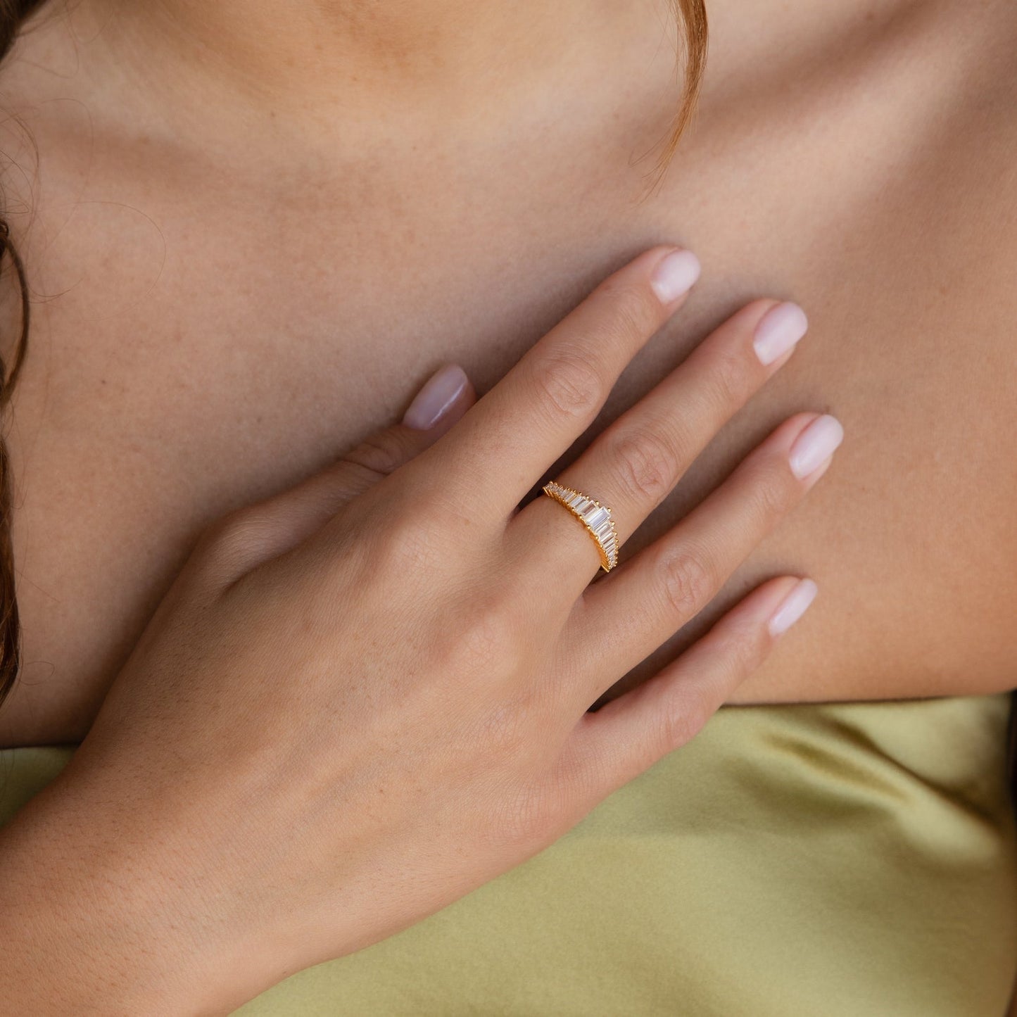Julien – Bague Diamant Style Art Déc