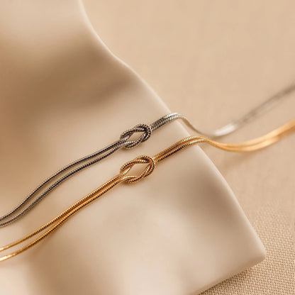 Georgia - Bracelet Nœud d'Amour