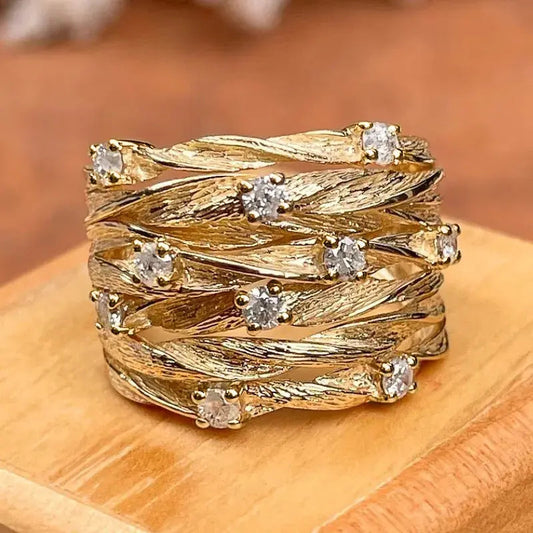 Shekinah – Bague vintage intemporelle