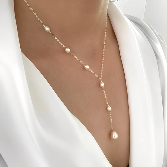 Isabella – Collier Vintage avec Pendentif de Perle