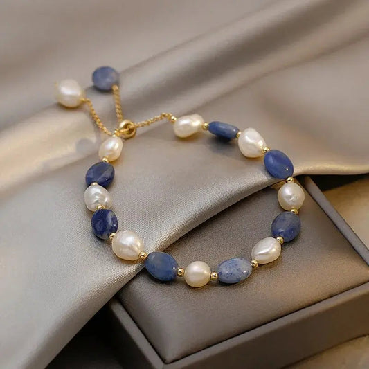 Ondine – Bracelet Élégant de Perles d’Océan