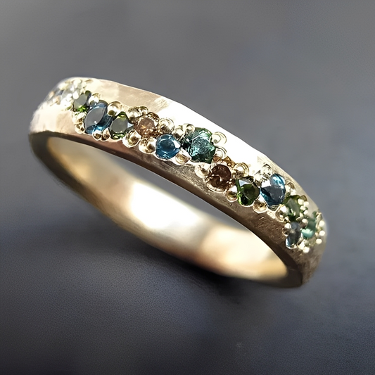 Clara – Bague Dorée Vintage Classique