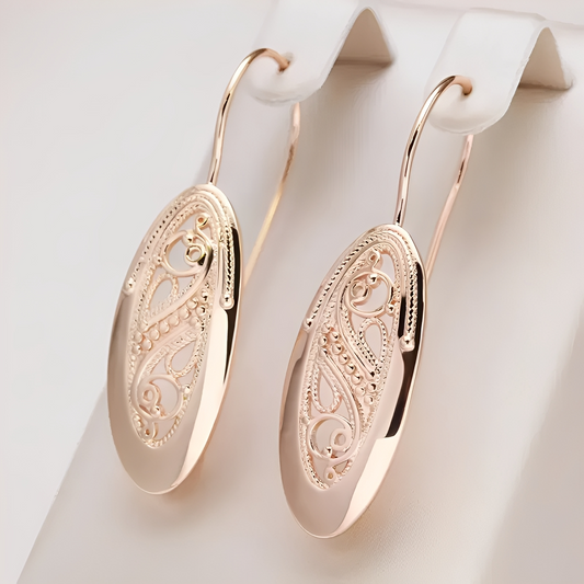 Salma – Boucles d’Oreilles Creuses Chic