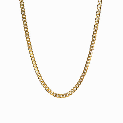 Lea – Collier Chaîne Cuban Dorée
