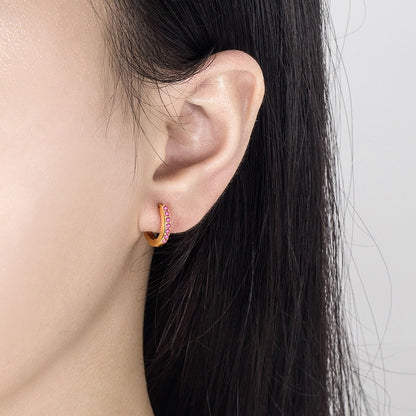 Selena – Boucles Pendantes Dorées Inspiration Marine