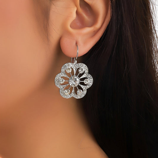 Azara – Boucles d'Oreilles Radiantes avec Mandala
