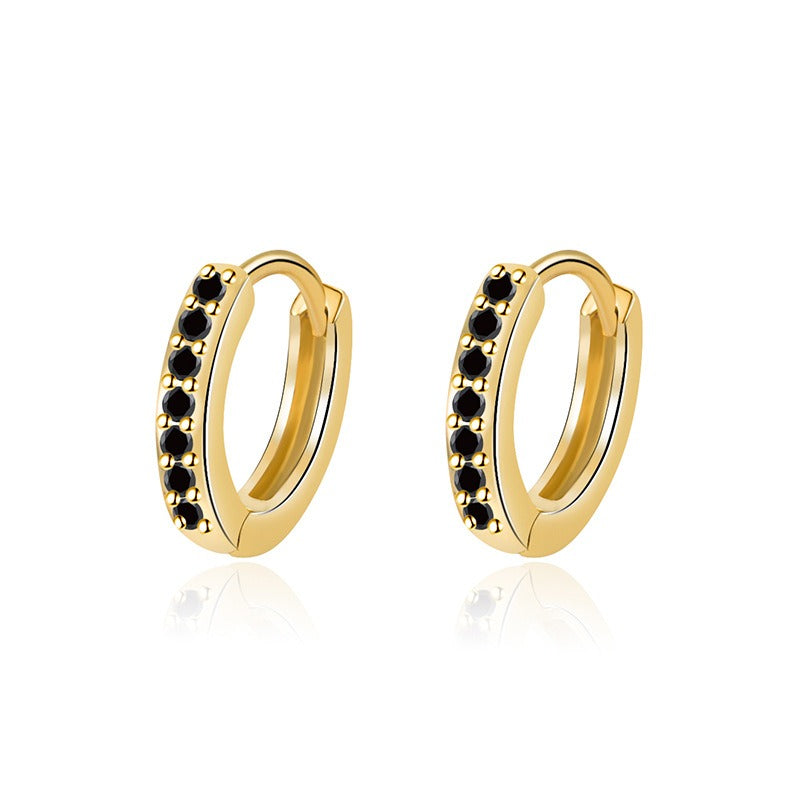 Selena – Boucles Pendantes Dorées Inspiration Marine