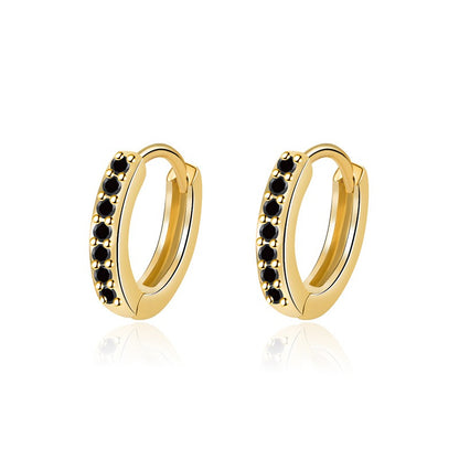 Selena – Boucles Pendantes Dorées Inspiration Marine