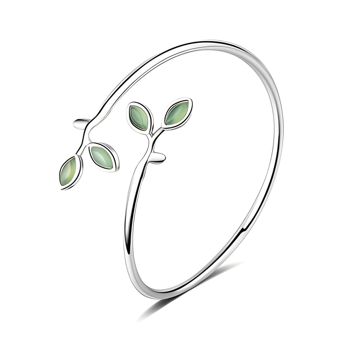Flora – Bracelet Argent 925 Élégance Florale
