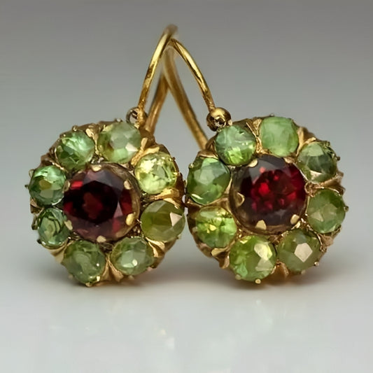 Clara – Boucles d’Oreilles Vintage Rondes