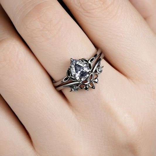 Dina – Bague Diamant Superposée