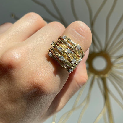 Louna – Bague Bohème Dorée Intemporelle