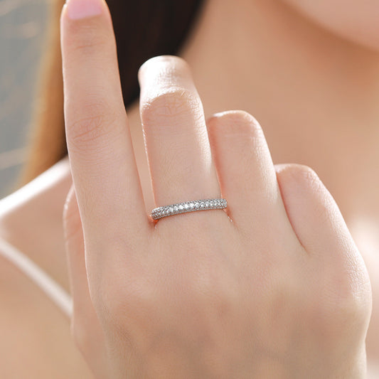 Leah – Bague empilable en argent sterling