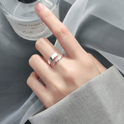 Leslie – Bague Vintage en Argent avec Finition Texturée