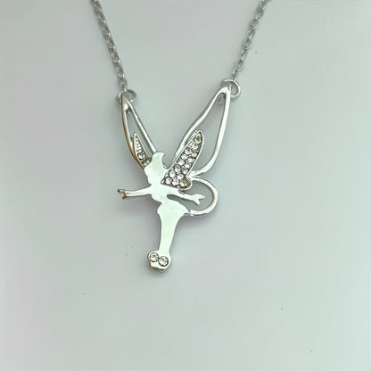 Charlie – Pendentif Fée Magique en Argent Sterling et Or