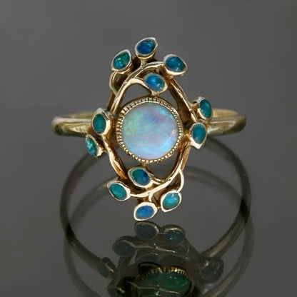 Vega – Anneau Moderne Index, Design Froid