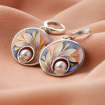 Noemi – Boucles d'Oreilles en Acrylique avec Perles