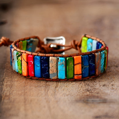 Serenya – Bracelet Spirituel en Pierres Véritables