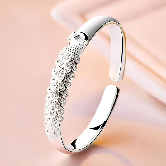 Elina – Bracelet Réglable de Sommeil en Argent