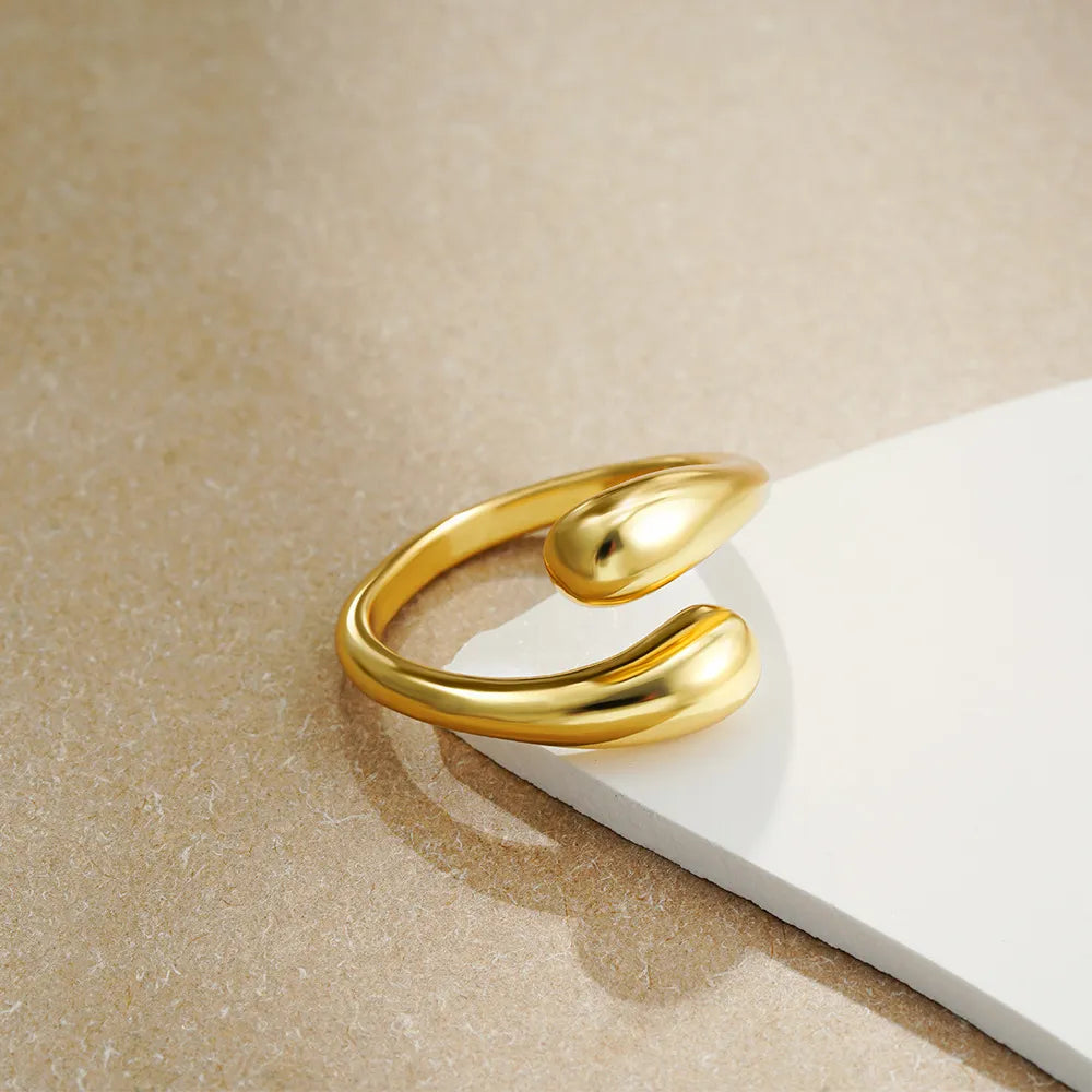 Harley – Bague Goutte d’Eau Luxe Léger