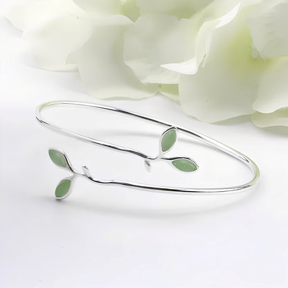 Flora – Bracelet Argent 925 Élégance Florale