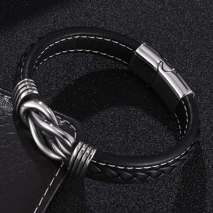 Kaito – Bracelet Punk en Acier Titane