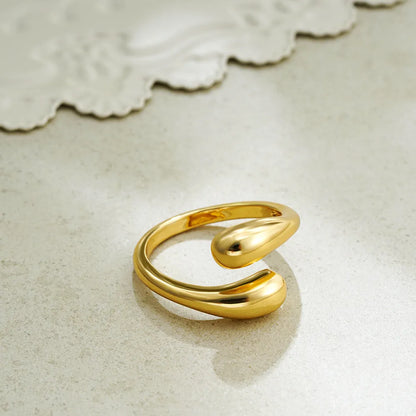 Harley – Bague Goutte d’Eau Luxe Léger