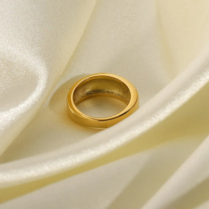 Stella – Bague en Acier Inoxydable avec Zircon Incrusté