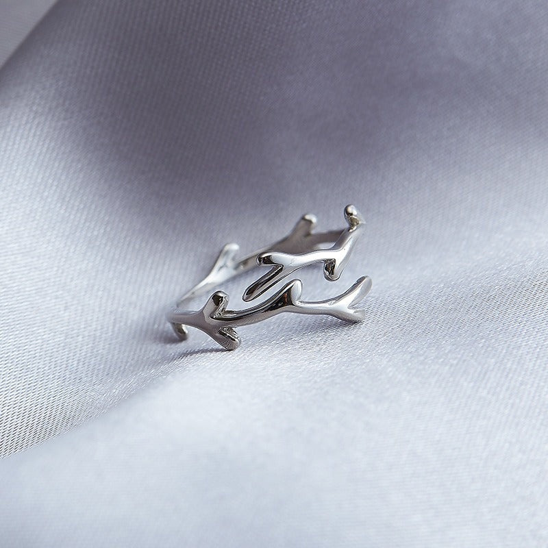 Auren – Bague Branche Argent Sterling