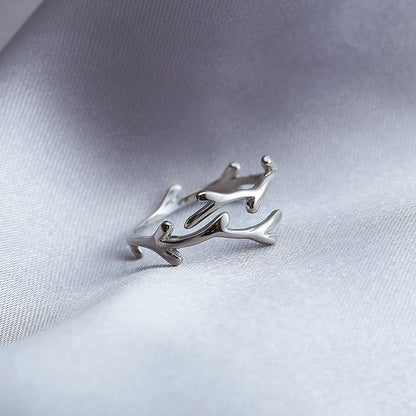 Auren – Bague Branche Argent Sterling