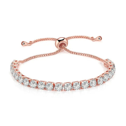 Nami – Bracelet Tennis Scintillant en Opale