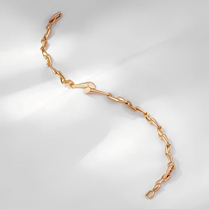 Lina – Bracelet Élégant en Or