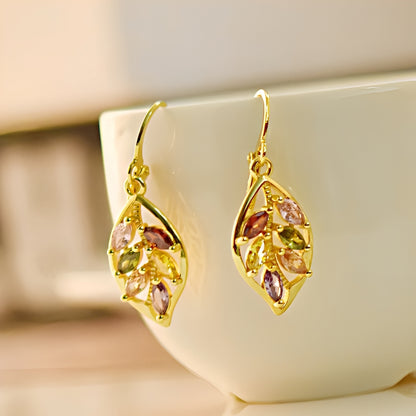 Kiarra – Boucles Vintage Or & Zircone