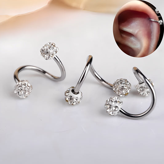 Kristine – Créoles Spirale de Luxe