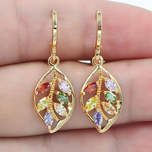 Kiarra – Boucles Vintage Or & Zircone