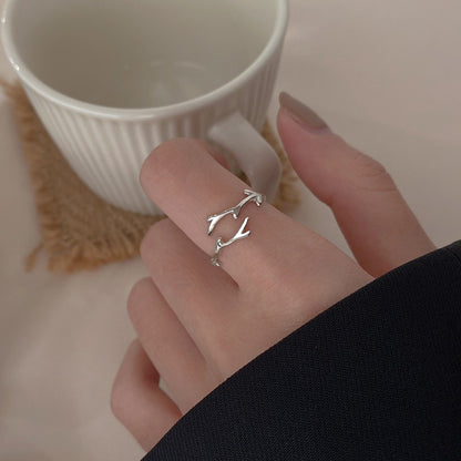 Auren – Bague Branche Argent Sterling