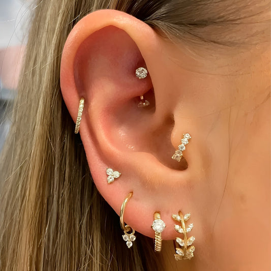 Estela – Boucles d'Oreilles Élégantes avec Cubiques 5A et Argent