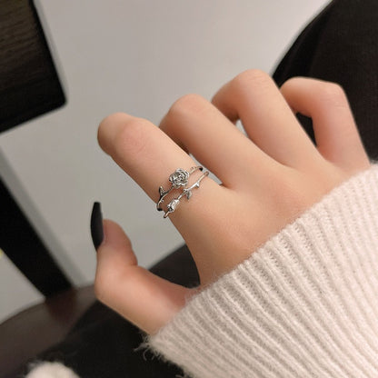 Marise – Bague Pétale Rosée
