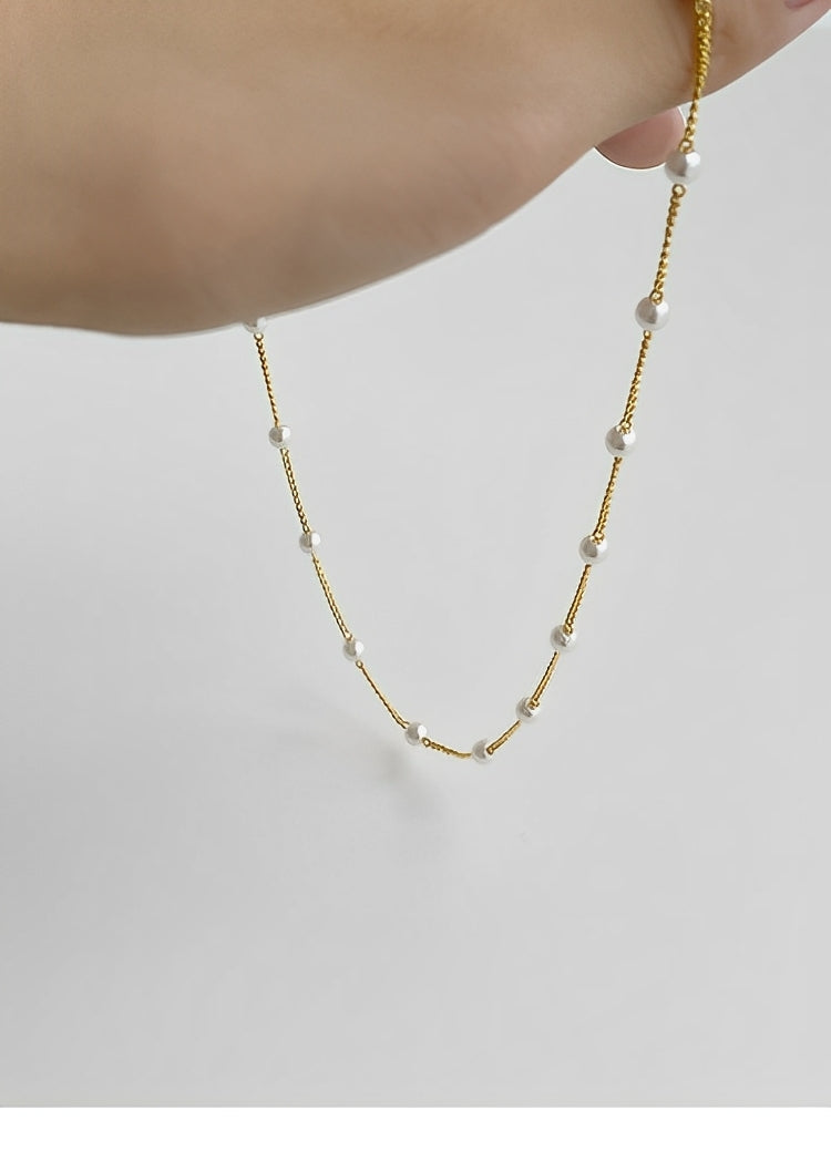 Noelia – Collier Élégant avec Petite Perle