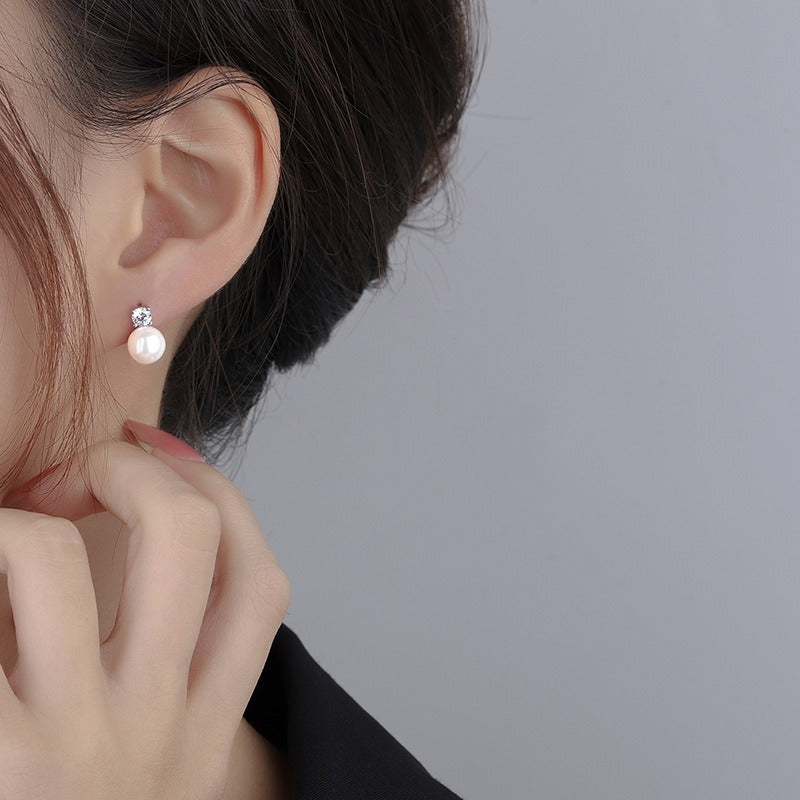 Carmel – Boucles d'Oreilles Carrées en Argent Sterling