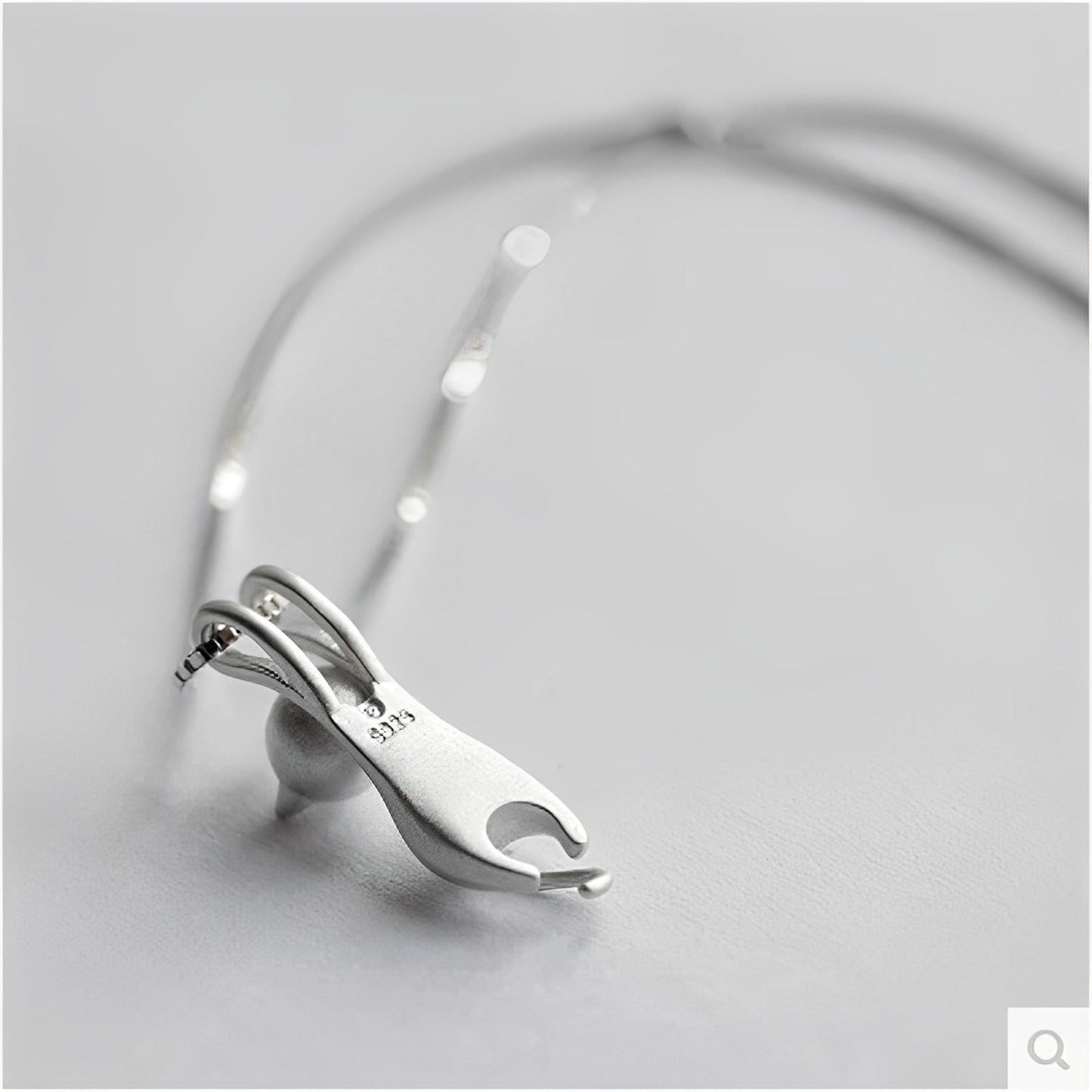 Mina – Collier Chaton Joueur en Argent 925