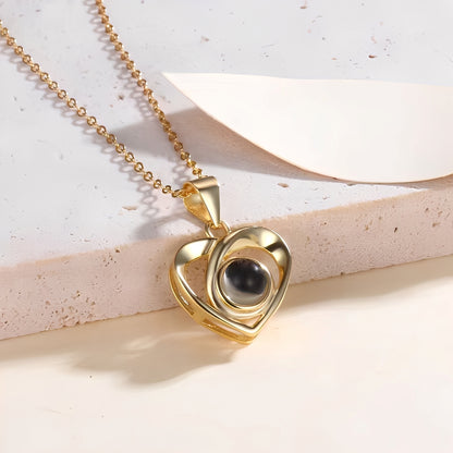 Sakumi – Collier Cœur Luxe Femme