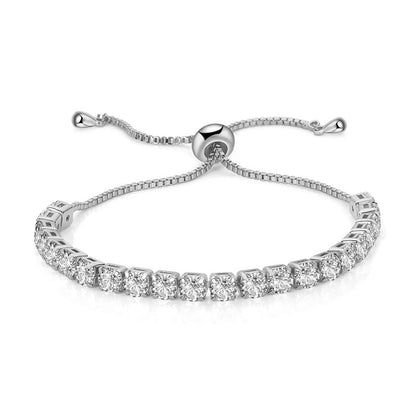 Nami – Bracelet Tennis Scintillant en Opale