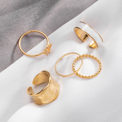 Chloe – Bague Papillon Moderne