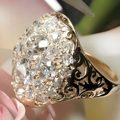 Zendy – Bague en Or et Diamant Vintage